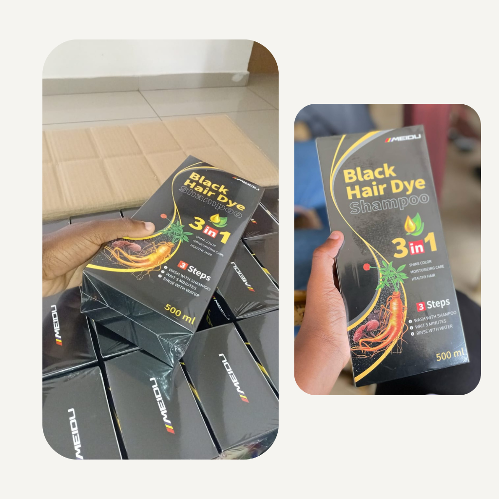 SHAMPOO BLACK 3EM1