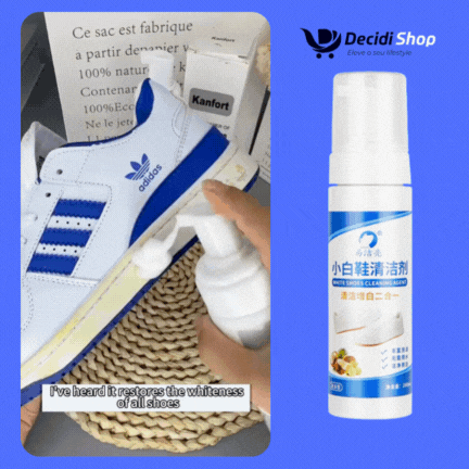 SHINE+ URBAN™ — Tênis limpo em 60 segundos.